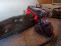 Vakuumbett mit Handschuhen und aufblasbaren Mundknebel