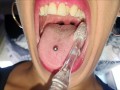 Mouth, tongue and teeth fetish II - Short