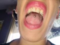 Mouth, tongue and teeth fetish II - Short