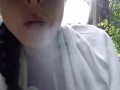 ASMR Smoking Fetish Down By The Creek