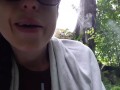 ASMR Smoking Fetish Down By The Creek