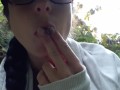 ASMR Smoking Fetish Down By The Creek