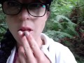 ASMR Smoking Fetish Down By The Creek