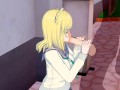 Love Live! Sunshine!! - Mari Ohara Pleasures a Fan