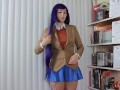 BLOOPERS for Masochist in Love Yuri Doki Doki Literature Club Omanko Vivi