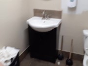 Hardware Store Piss with panty sniff