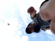 Hardware Store Piss with panty sniff