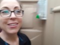 DOrky Girl Uses Porta John