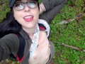 THANK YOU FOR 2 MILLION VIEWS! Close up Masturbation in the woods. :D