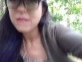 THANK YOU FOR 2 MILLION VIEWS! Close up Masturbation in the woods. :D