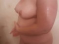 Mistress taking a shower. 38dds and tattoos!