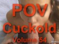 POV Cuckold Liza Rowe cuckolds her step dad creampie eating chastity sex