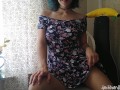 Hairy Amateur Fingering in a Sundress
