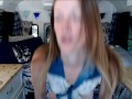 #vanlife Juicy Ass Reverse Strip on Webcam