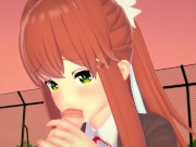 DDLC JUST MONIKA FANCY HAPPY ENDING 3D HENTAI