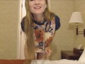 Girlfriend JOI in Hotel Room w/ Countdown Julie Snow Jerk Off Encouragement