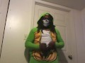 Cosplay Turtle Tease