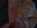 My roommate girlfriend Panties she left in my bed last night