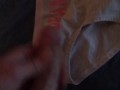 My roommate girlfriend Panties she left in my bed last night