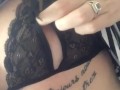 Crotchless Thong and Bra Tease