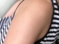 Crotchless Thong and Bra Tease