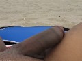 Nude beach boner huge cock hard in public 