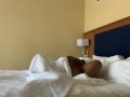 Cumming in wife pussy in hotel room