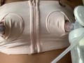 Pumping Small Milky Boobs