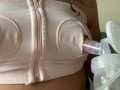 Pumping Small Milky Boobs