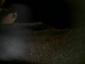 Rubbing clit sitting on couch