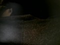 Rubbing clit sitting on couch