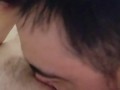 Reverse Creampie Eating - Transferring Cum from Mouth to Pussy