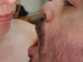Reverse Creampie Eating - Transferring Cum from Mouth to Pussy
