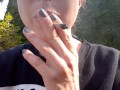 Smoking  and Casually Wetting My Panties In The Grass