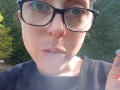Smoking  and Casually Wetting My Panties In The Grass