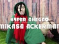 Mikasa Ackerman Titan Cock Ahegao TEASER XL Mr Hankeys Toys Cody Cachet