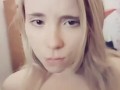 Compilation 18 year old teen sucks a banana, imagining that it is a dick