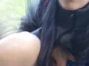 Trippy Public Pissing Pussy