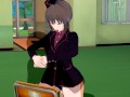 Girls und Panzer - Maho Nishizumi 3D Hentai