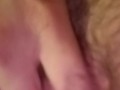 Finger fucking my pussy until she squirts