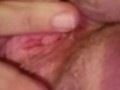 Finger fucking my pussy until she squirts
