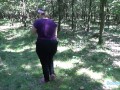 Chubby with Big Ass Suck and Fuck in Forest!