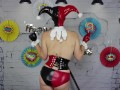 Harley Quinn Birthday Clown TEASER OmankoVivi Creampie Panty Stuffing Clown