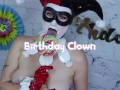 Harley Quinn Birthday Clown TEASER OmankoVivi Creampie Panty Stuffing Clown