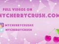 Cherry Crush - Cosplay Anime girl with cute booty gives Blowjob and anal