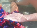 Risky Busy Public Beach Underwater Handjob Cumshot | Curvy Ginger Redhead