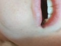 Sexy lips moan with an orgasm-littlemusclescouple