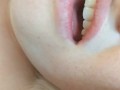 Sexy lips moan with an orgasm-littlemusclescouple