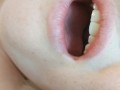 Sexy lips moan with an orgasm-littlemusclescouple