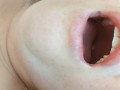 Sexy lips moan with an orgasm-littlemusclescouple
